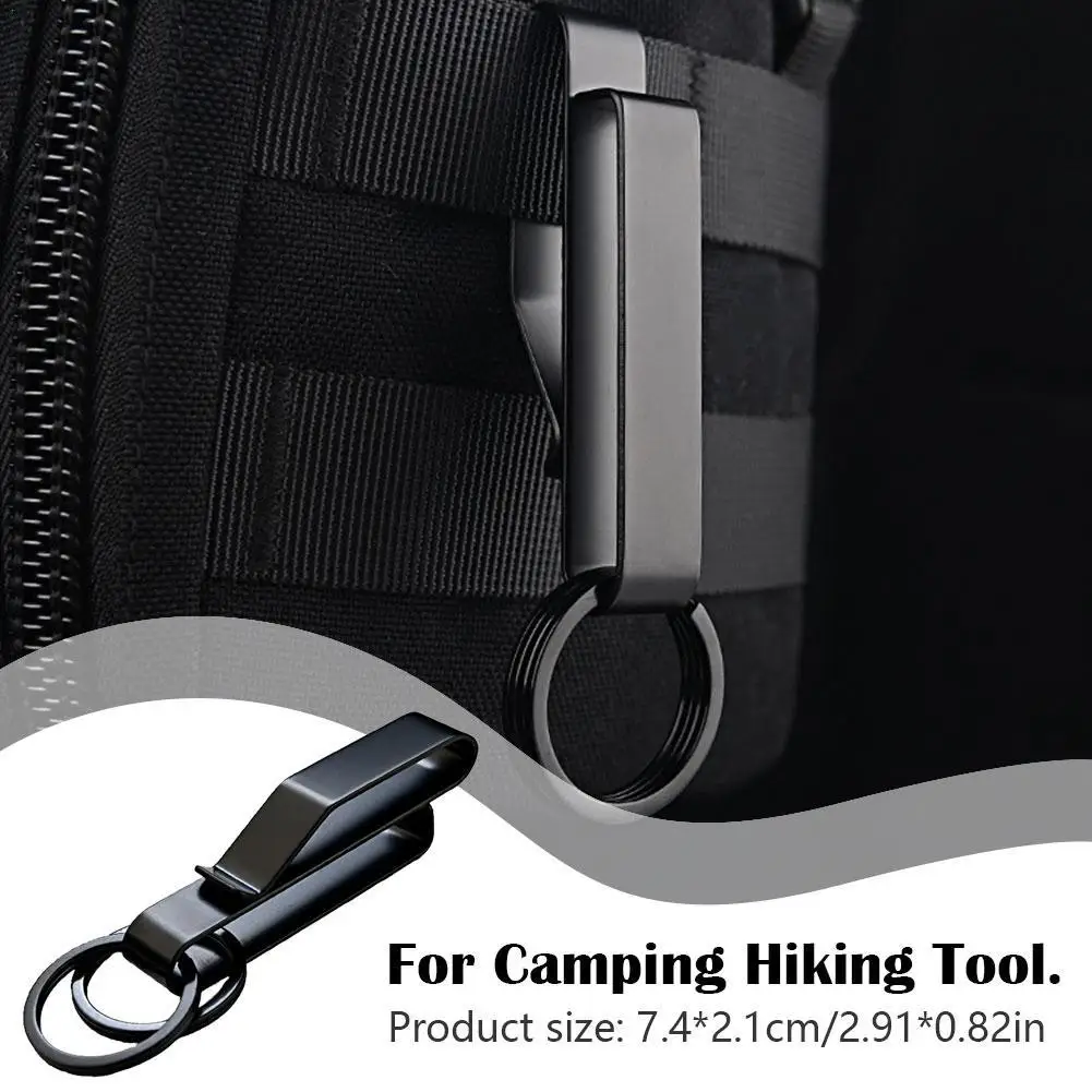 Molle Webbing Buckles Stainless Steel Waist Hanging Car Key Buckle Key Clip Belt Buckle Outdoor Buckle Keychain Bag Strap Tool
Molle Webbing Buckles Stainless Steel Waist Hanging Car Key Buckle Key Clip Belt Buckle Outdoor Buckle Keychain Bag Strap Tool