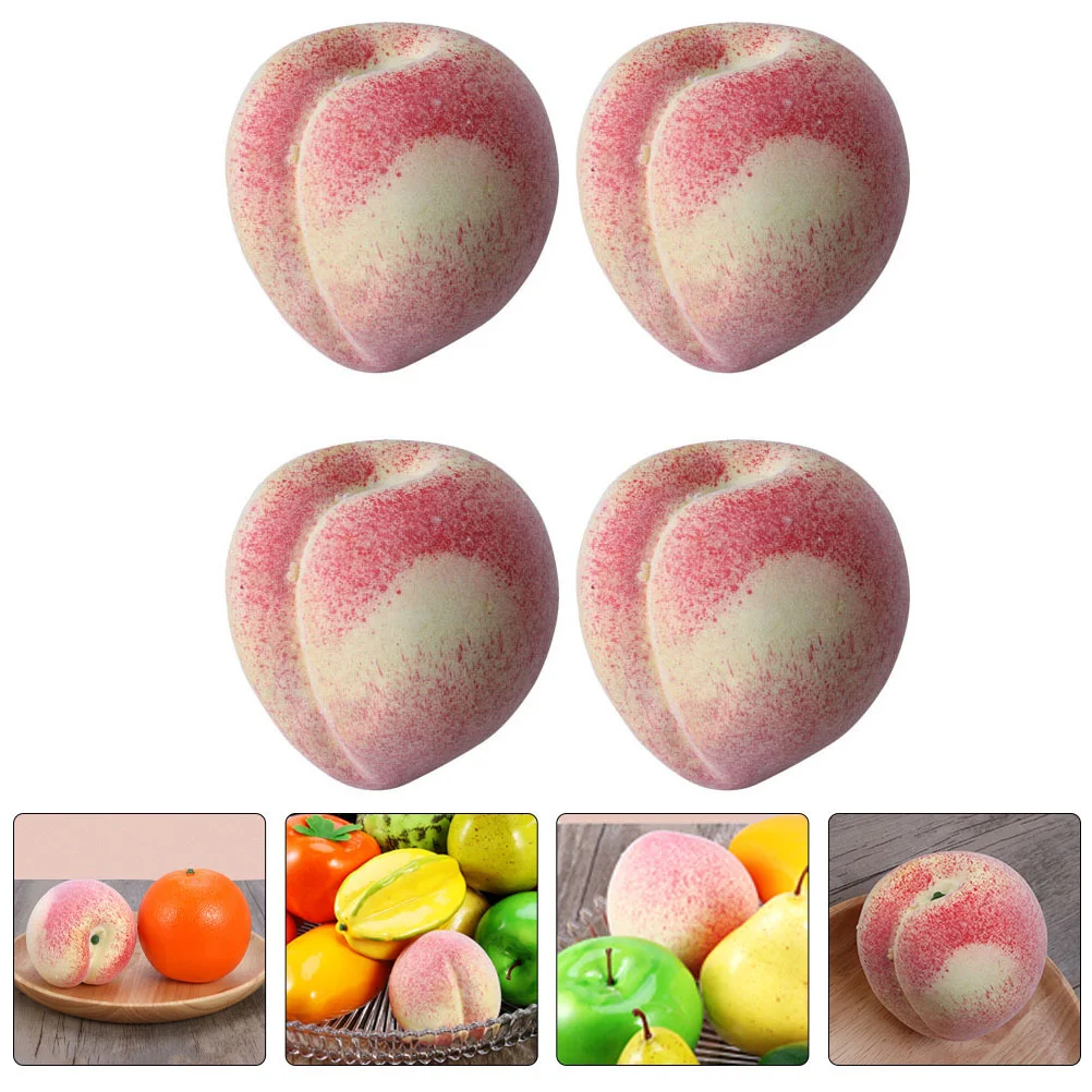 4 Pcs Artificial Fruit Plastic Simulation Fruits Adornment Model Decor Fake Decoration Decors
4 Pcs Artificial Fruit Plastic Simulation Fruits Adornment Model Decor Fake Decoration Decors