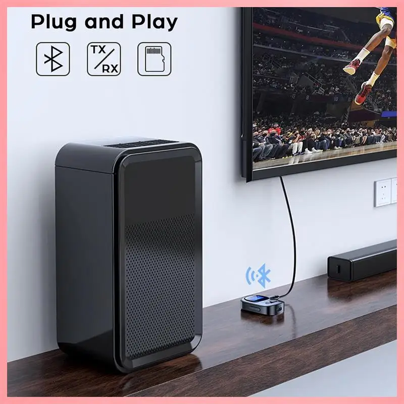 Y23A-1 PCS Bluetooth 5.3 Transmitter Receiver Mini Portable Wireless Audio Adapter With LED Display For TV/PC/Car/Home Stereo
Y23A-1 PCS Bluetooth 5.3 Transmitter Receiver Mini Portable Wireless Audio Adapter With LED Display For TV/PC/Car/Home Stereo