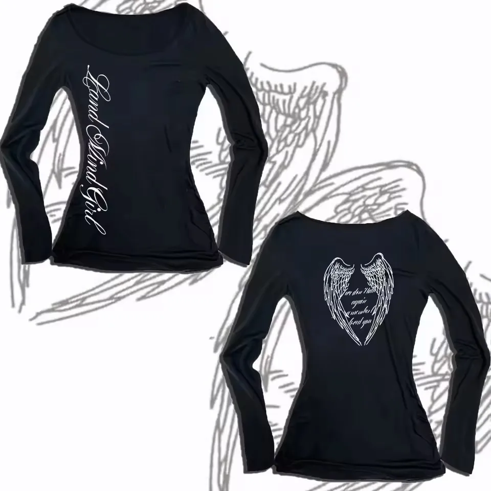 Сексуальная женская длинная футболка с принтом Sve в готическом стиле, облегающий полиэстер, весна-лето, модный женский круглый топ
Сексуальная женская длинная футболка с принтом Sve в готическом стиле, облегающий полиэстер, весна-лето, модный женский круглый топ