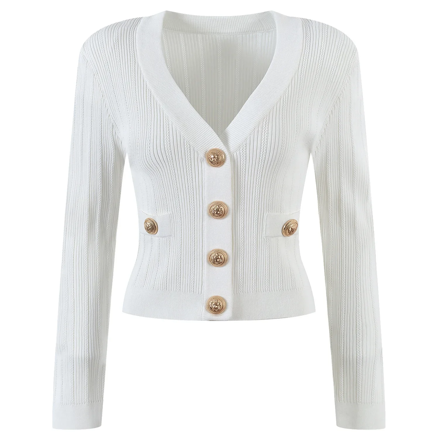 2023 Spring New Fashion Women V-neckline Wool Blends Cardigan Design Knitted Office Lady Slim Fitted Coat
2023 Spring New Fashion Women V-neckline Wool Blends Cardigan Design Knitted Office Lady Slim Fitted Coat