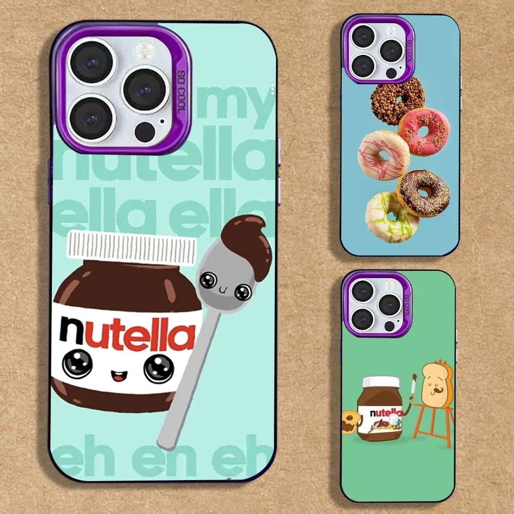 N-Nutella Chocolate Phone Case For iPhone 16,15,14,13,12,11,Mini,Pro,SE,MAX Purple Matte Silicone Cover
N-Nutella Chocolate Phone Case For iPhone 16,15,14,13,12,11,Mini,Pro,SE,MAX Purple Matte Silicone Cover