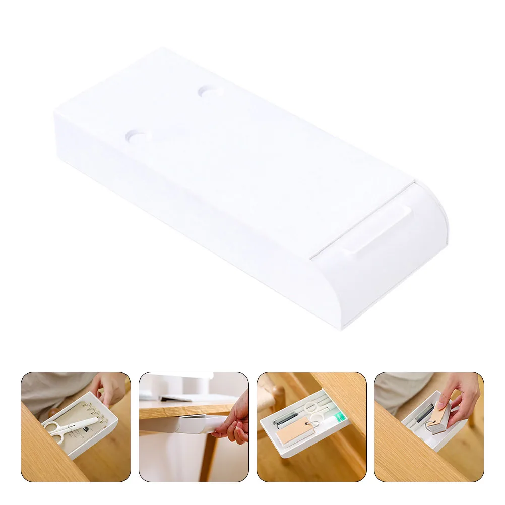 2pcs Adhesive Pen Box Under Table Storage Container Desk Bottom Organizer Stationery Holder Invisible Drawer Type
2pcs Adhesive Pen Box Under Table Storage Container Desk Bottom Organizer Stationery Holder Invisible Drawer Type
