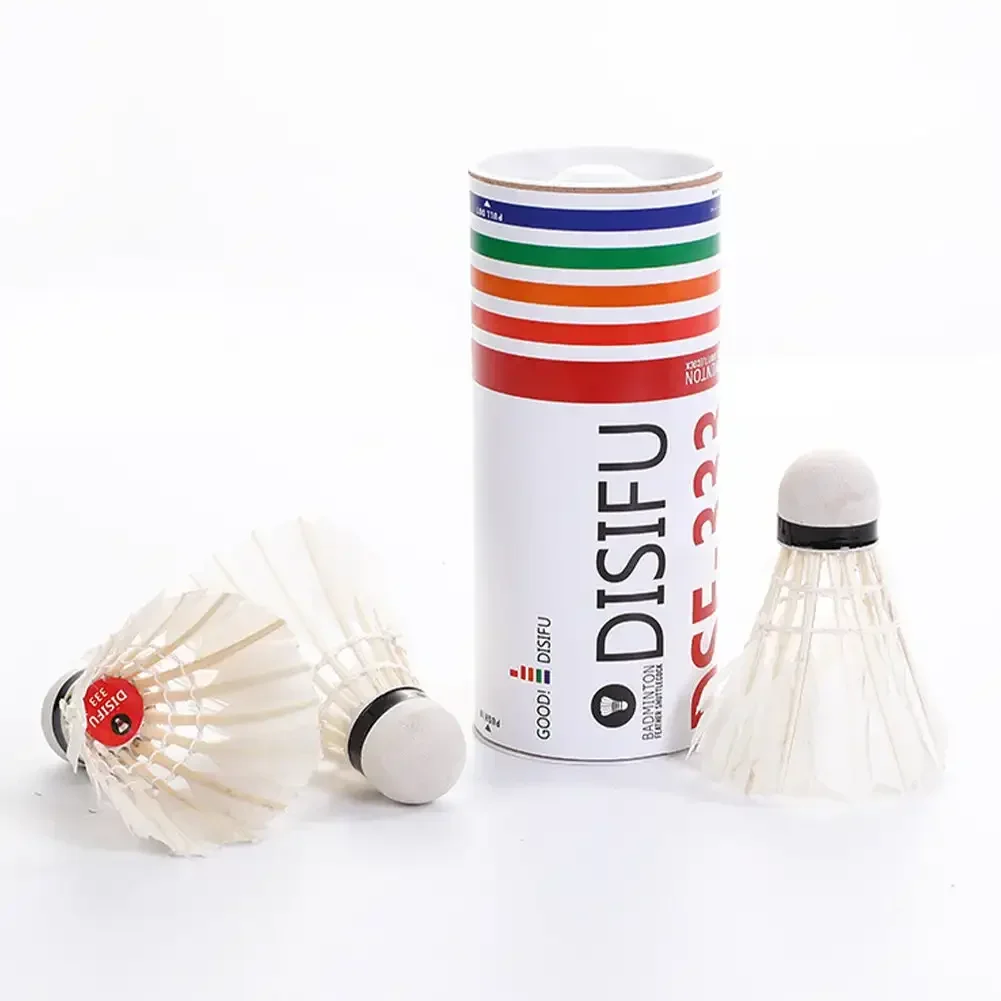 3Pcs High Quality Badminton Hard Ball Head Duck Feather Badminton Shuttlecock Badminton Ball
3Pcs High Quality Badminton Hard Ball Head Duck Feather Badminton Shuttlecock Badminton Ball