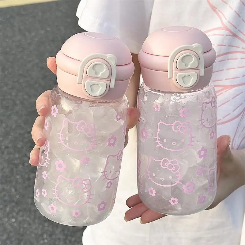Anime Hello Kitty Water Bottles with Straw Portable Plastic Pop-Up Cover Water Cup Kt Cat Bottle Water Leak-Proof Drinking Cup
Anime Hello Kitty Water Bottles with Straw Portable Plastic Pop-Up Cover Water Cup Kt Cat Bottle Water Leak-Proof Drinking Cup