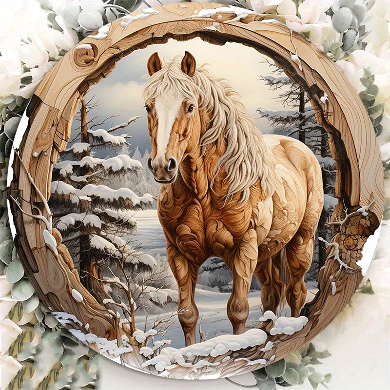 1pc 8x8inch Aluminum Metal Sign Wood Cutout Horse Barrel farmhouse decor wall decor vintage decor home decoration accessories
1pc 8x8inch Aluminum Metal Sign Wood Cutout Horse Barrel farmhouse decor wall decor vintage decor home decoration accessories