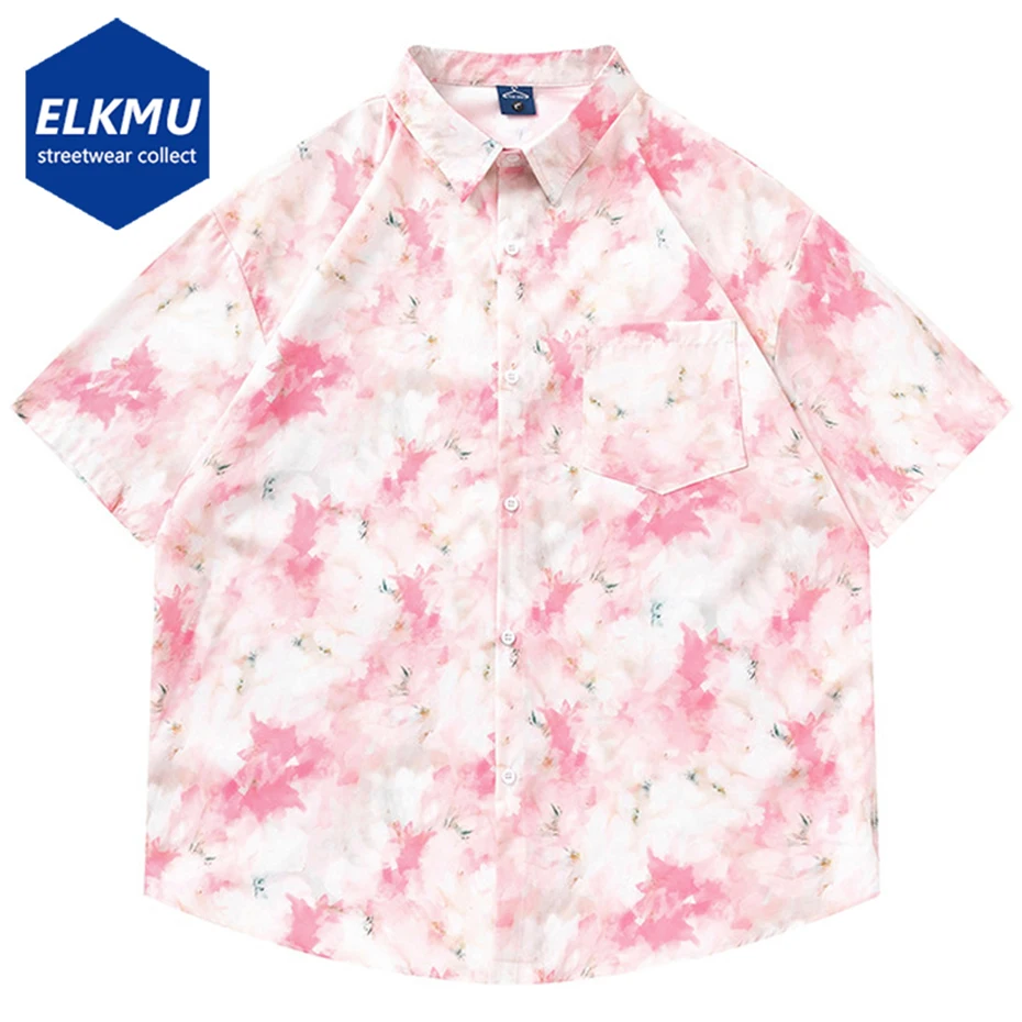 2024 Fashion Men Shirts Flower Printed Loose Short Sleeve Button Up Blouse Man Streetwear Hip Hop Oversized Shirts Y2K
2024 Fashion Men Shirts Flower Printed Loose Short Sleeve Button Up Blouse Man Streetwear Hip Hop Oversized Shirts Y2K