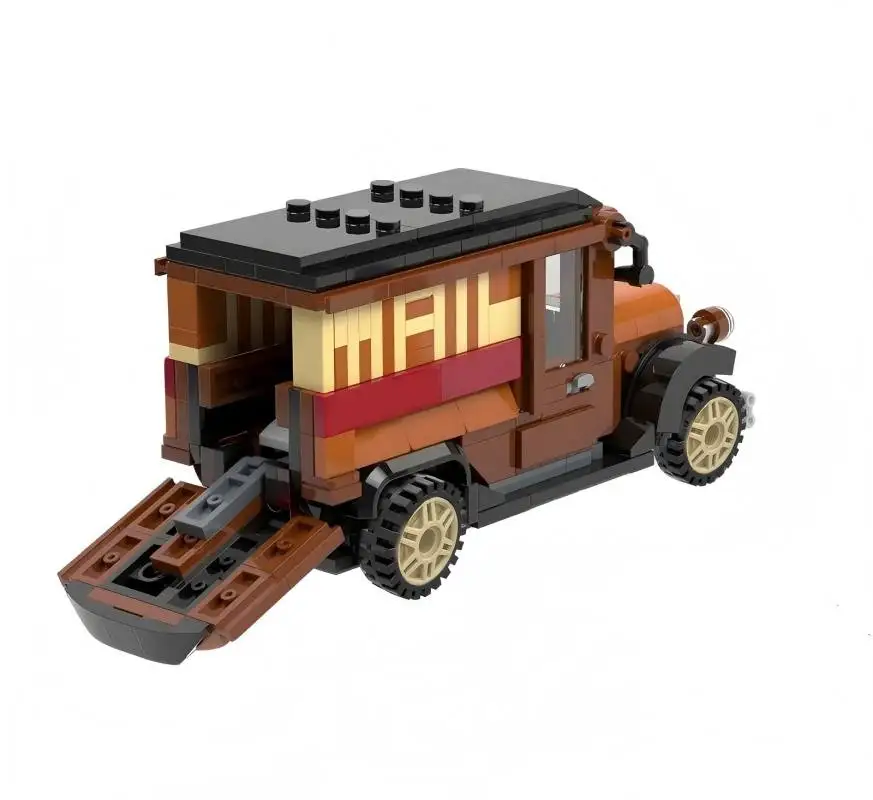 MOC City Mail Truck Vehicle Building Blocks Mini Blocks Architecture Street View Construction Set Adults Fun Kids Toy
MOC City Mail Truck Vehicle Building Blocks Mini Blocks Architecture Street View Construction Set Adults Fun Kids Toy