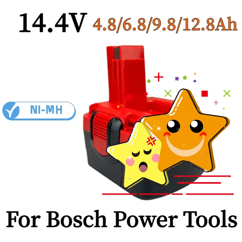 Used for replacing Bosch 14.4V batteries with Bosch D 70745 battery screwdriver, drill battery NI-MH 4800mAh BAT038 BAT140 BAT04
Used for replacing Bosch 14.4V batteries with Bosch D 70745 battery screwdriver, drill battery NI-MH 4800mAh BAT038 BAT140 BAT04