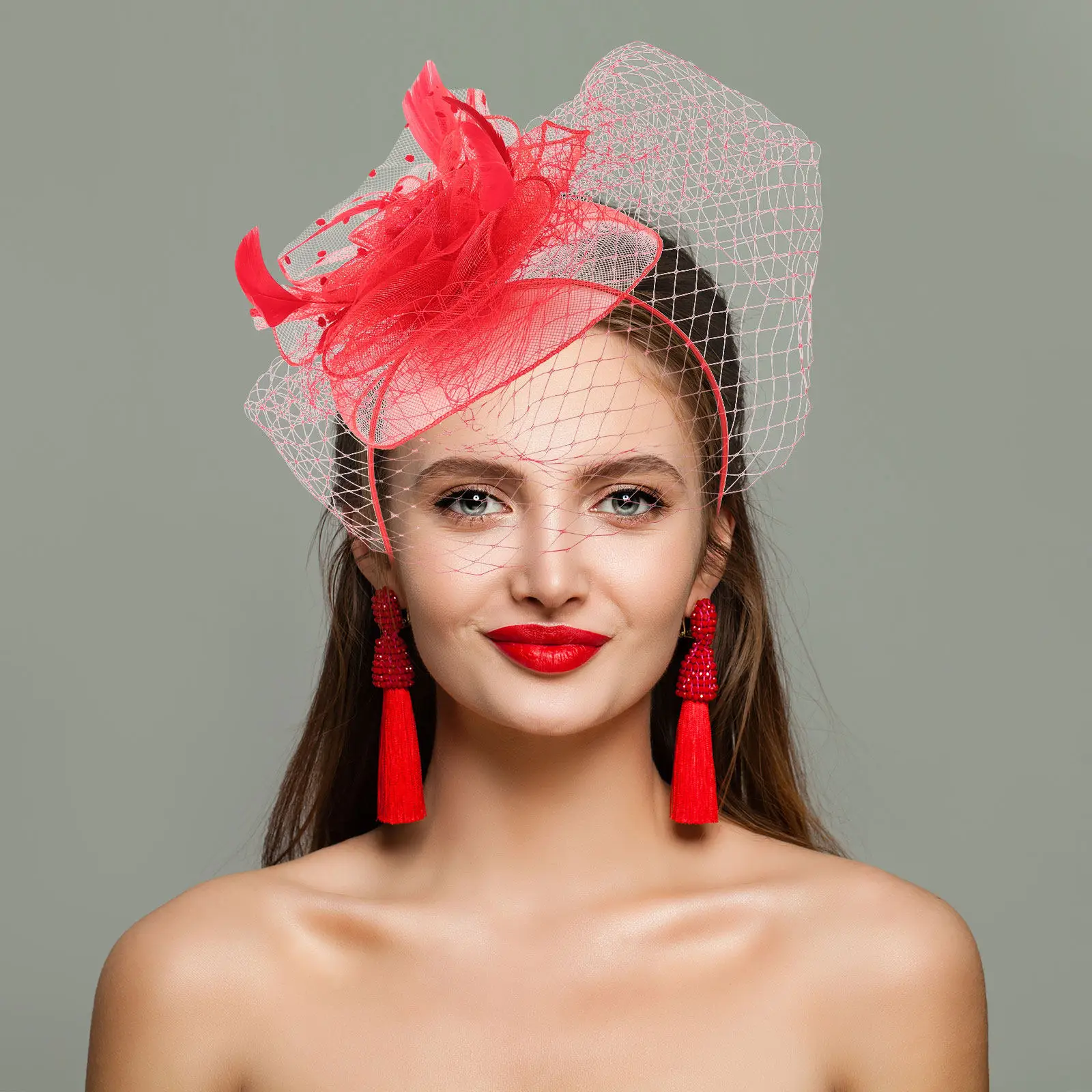 Wedding Fascinator Hat Women Lightweight Supple Fabric Banquet Tea Party Bridal Headdress Cosplay Photo Birthday Party Hair
Wedding Fascinator Hat Women Lightweight Supple Fabric Banquet Tea Party Bridal Headdress Cosplay Photo Birthday Party Hair