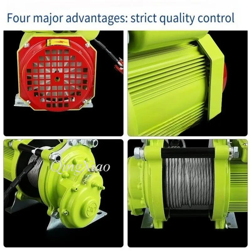 Portable 500kg Lifting Hoist 220V Brushless High Speed Mini Winch With Hand Control For Home And Garage Application
Portable 500kg Lifting Hoist 220V Brushless High Speed Mini Winch With Hand Control For Home And Garage Application