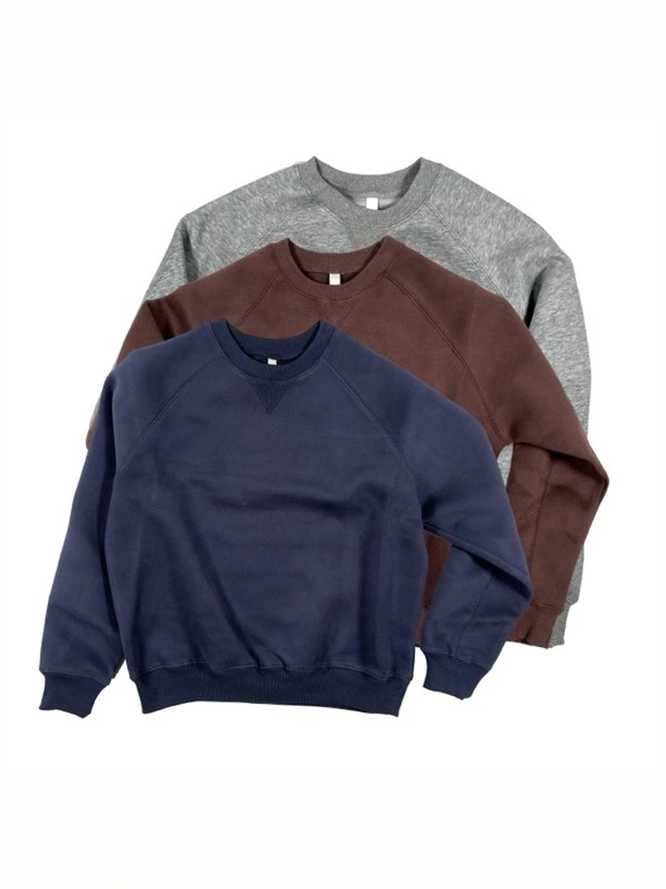 Men's Winter round Ne Sweatirt 420g oulder Sve Loose Long Sve Faionable Casual Wear for Couples
Men's Winter round Ne Sweatirt 420g oulder Sve Loose Long Sve Faionable Casual Wear for Couples