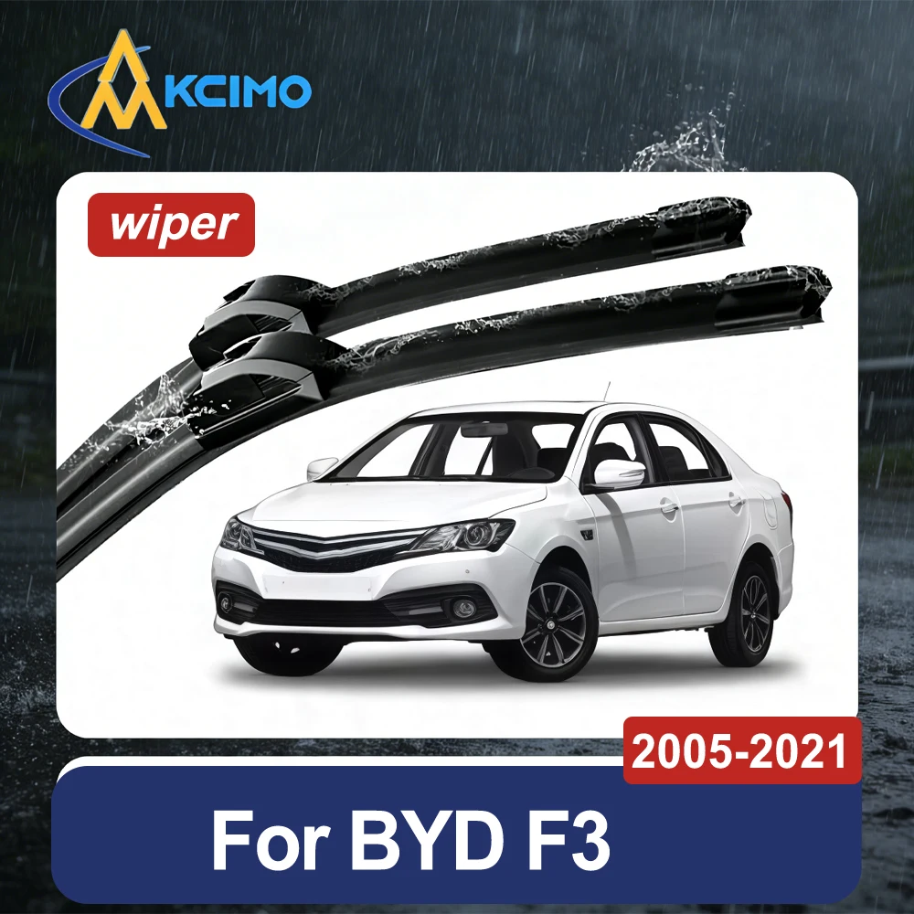 Front Wiper Blades 1 Pair Set for BYD F3 2005-2021 Premium Rubber Windshield Wiper Blades Direct Fit Easy Installation
Front Wiper Blades 1 Pair Set for BYD F3 2005-2021 Premium Rubber Windshield Wiper Blades Direct Fit Easy Installation