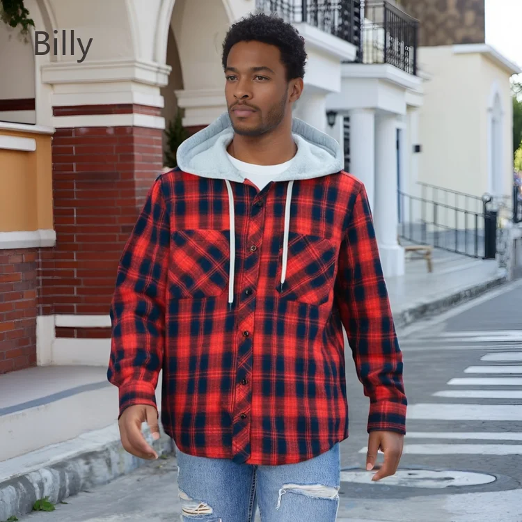 Spring and Autumn Casual Long Sleeve Plaid Hoodie Luxury Men's Shirts New in Sweatshirts Long Sleeve Designer Clothes Men
Spring and Autumn Casual Long Sleeve Plaid Hoodie Luxury Men's Shirts New in Sweatshirts Long Sleeve Designer Clothes Men