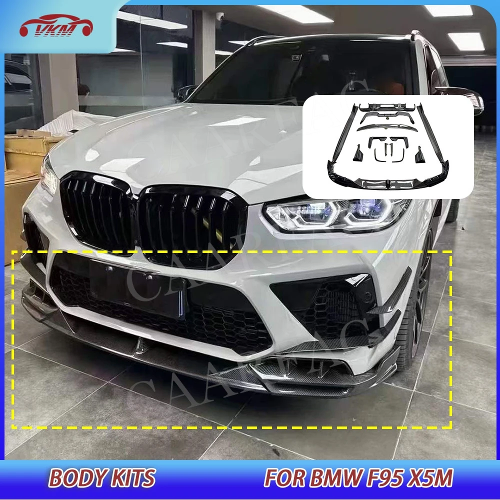 Карбоновый передний сплиттер-диффузор и задний спойлер для BMW F95 X5M 2019-2022, боковые пороги, накладки на воздухозаборники, FRP
Карбоновый передний сплиттер-диффузор и задний спойлер для BMW F95 X5M 2019-2022, боковые пороги, накладки на воздухозаборники, FRP