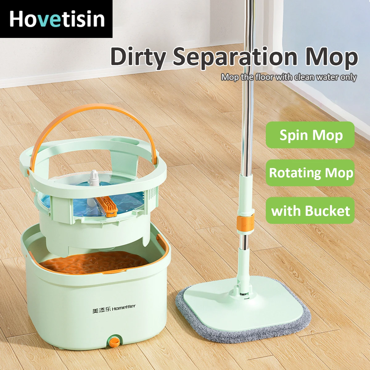 Large Spin Mop with Bucket Hand-free Washing Dirty Separation Rotating Squeeze Mop Triangular Window Cleaner Cleaning Tools
Large Spin Mop with Bucket Hand-free Washing Dirty Separation Rotating Squeeze Mop Triangular Window Cleaner Cleaning Tools