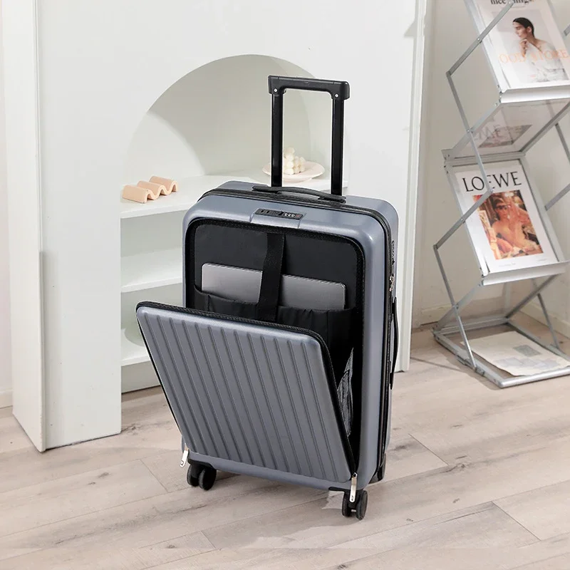 Front Opening PC Carry On Luggage 20 24 Inch Lightweight Spinner Rolling Suitcase Travel Business Cabin Trolley Case Men Women
Front Opening PC Carry On Luggage 20 24 Inch Lightweight Spinner Rolling Suitcase Travel Business Cabin Trolley Case Men Women