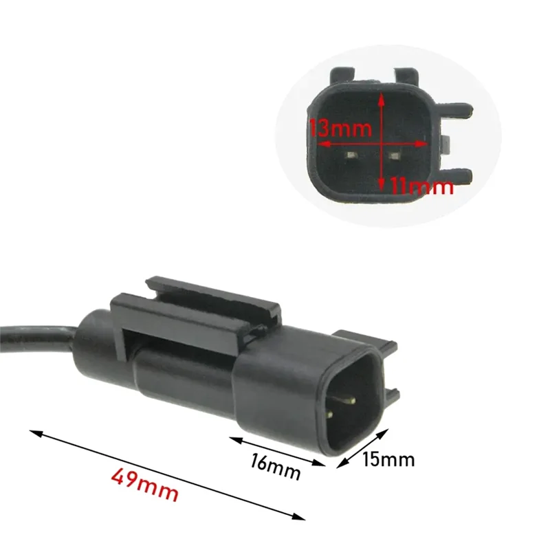 #935L 4670A581 4670A582 Rear Left&Right ABS Wheel Speed Sensor for Mitsubishi ASX Outlander II Lancer 2.4L (black)
#935L 4670A581 4670A582 Rear Left&Right ABS Wheel Speed Sensor for Mitsubishi ASX Outlander II Lancer 2.4L (black)