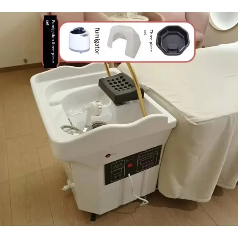 Barber Shop Comfortable Lying Hair Spa With Water Circulation Hair Salon Equipment Shampoo Bed Removable shampoo basin
Barber Shop Comfortable Lying Hair Spa With Water Circulation Hair Salon Equipment Shampoo Bed Removable shampoo basin