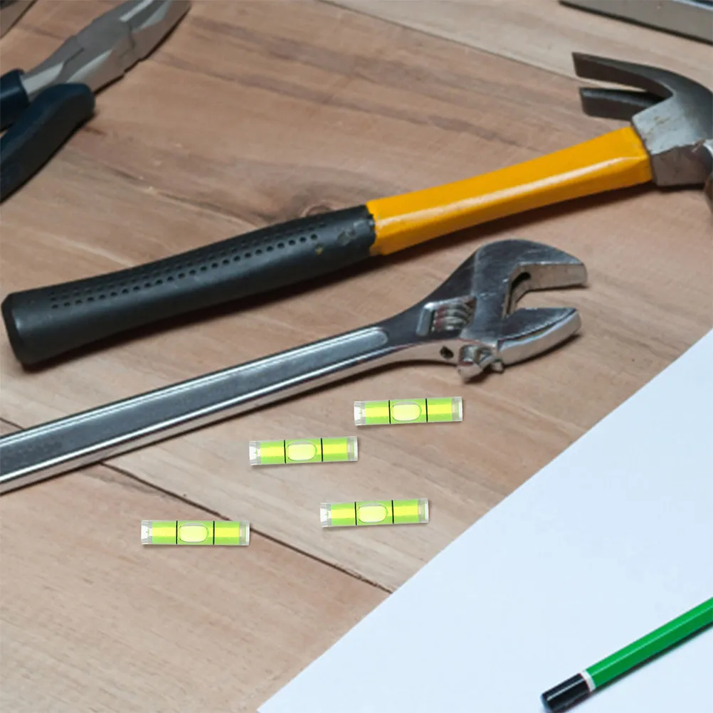 50Pcs Mini Cylindrical Horizontal Bubble Levels 8x23mm Plastic Precision Bubble Level Spirit Tool for Measuring Level and Layout
50Pcs Mini Cylindrical Horizontal Bubble Levels 8x23mm Plastic Precision Bubble Level Spirit Tool for Measuring Level and Layout