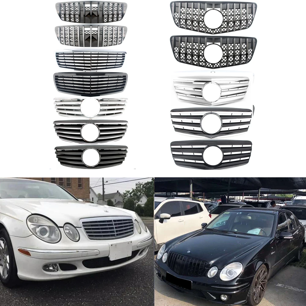 GT Look Grill Front Racing Grills Kidney Radiator Grilles For Mercedes-Benz E-Class W211 E320 E350 E500 E55 2003-2006/ 2007-2009
GT Look Grill Front Racing Grills Kidney Radiator Grilles For Mercedes-Benz E-Class W211 E320 E350 E500 E55 2003-2006/ 2007-2009