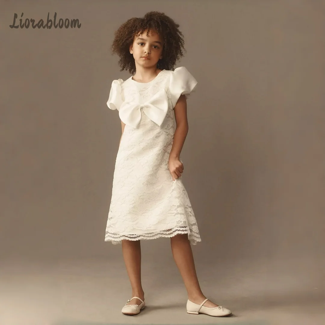 Customized Flower Girl Dress Puff-Sleeve Lace Gown A Loose Elegant Dress Wedding Party Attire свадебное платье
Customized Flower Girl Dress Puff-Sleeve Lace Gown A Loose Elegant Dress Wedding Party Attire свадебное платье