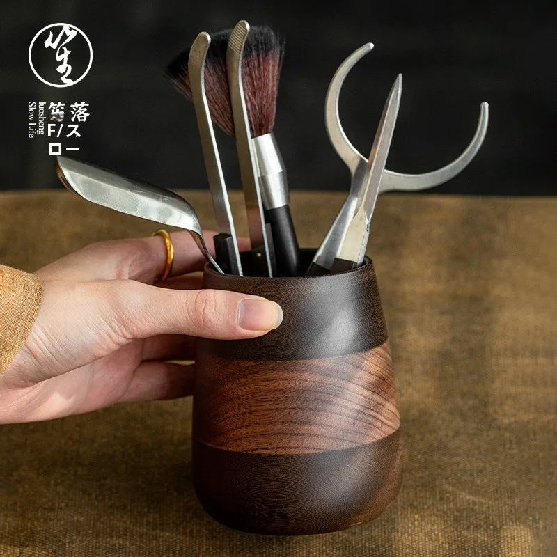 Lueng Premium Wood Tea Ceremony Six Gentlemen Set Tea Brewing Tube Clip Tea Knife Tea Needle Pot Care Pen Tea Acco...
Lueng Premium Wood Tea Ceremony Six Gentlemen Set Tea Brewing Tube Clip Tea Knife Tea Needle Pot Care Pen Tea Acco...