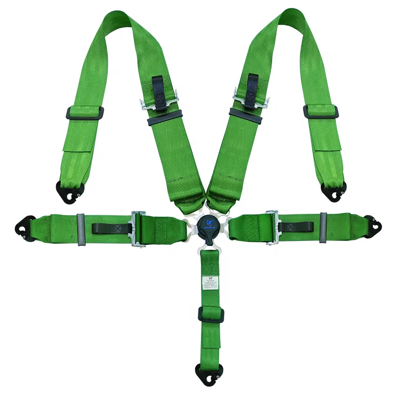 Seat Belt Green Color 3 Inch Quick-Release 5-Point Racing Seat Harness Safety Belt (Universal Fit)
Seat Belt Green Color 3 Inch Quick-Release 5-Point Racing Seat Harness Safety Belt (Universal Fit)