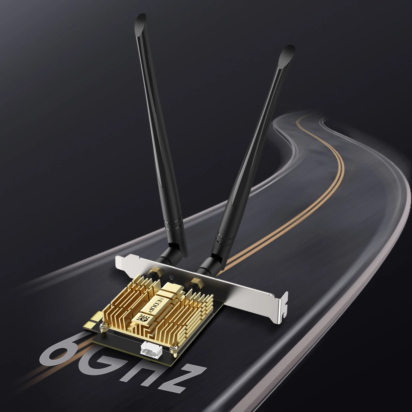 Wi-Fi 6E AX210 5374Mbps беспроводной PCIE адаптер три диапазона 2,4G/5G/6Ghz совместимый Bluetooth5.2 сетевая Wi-Fi карта для Win 10/11
Wi-Fi 6E AX210 5374Mbps беспроводной PCIE адаптер три диапазона 2,4G/5G/6Ghz совместимый Bluetooth5.2 сетевая Wi-Fi карта для Win 10/11
