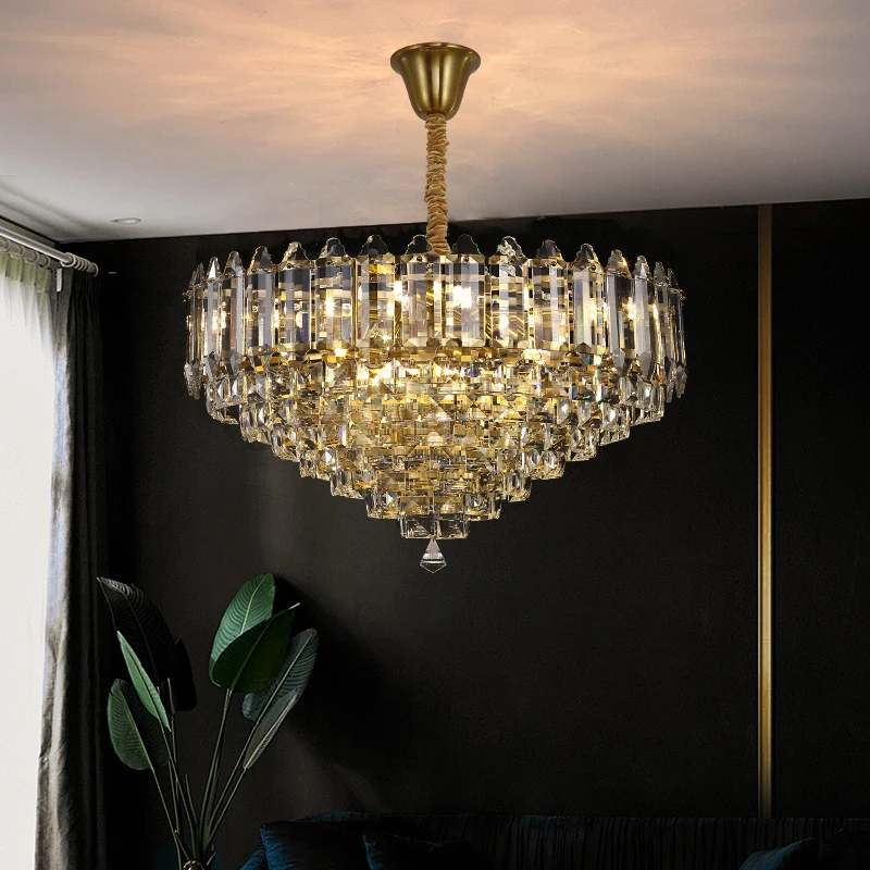 Living Room Chandelier crystal Ceiling Pendant Lamp Design crystal for Hanging Light Lustre Chandelier Over the Dining Table
Living Room Chandelier crystal Ceiling Pendant Lamp Design crystal for Hanging Light Lustre Chandelier Over the Dining Table