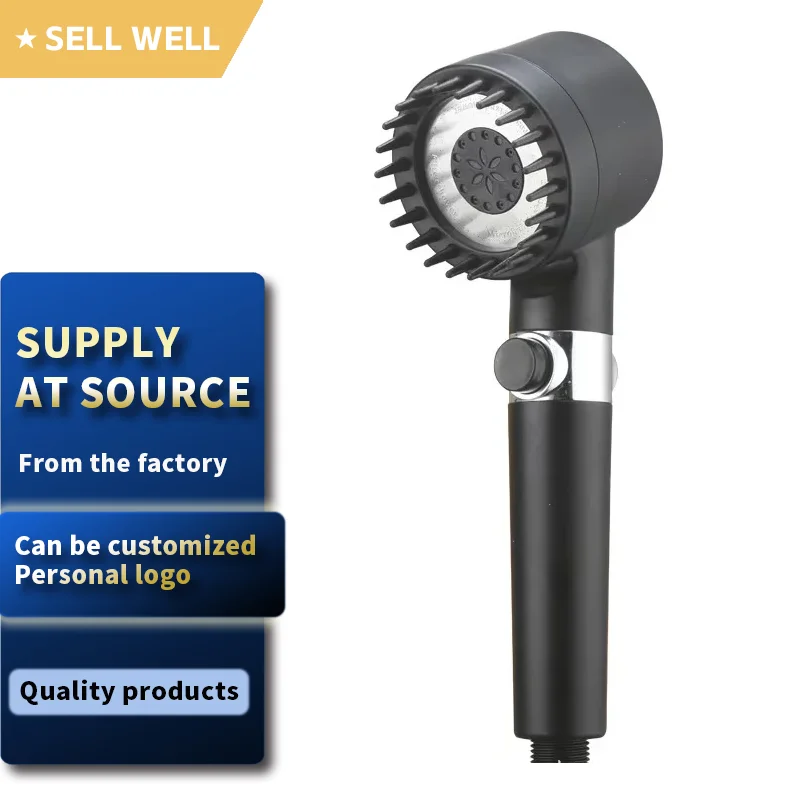 Handheld Shower Head Adjustable Water Pressure Shower Head With Switch Filter Shower Head With Massage Function
Handheld Shower Head Adjustable Water Pressure Shower Head With Switch Filter Shower Head With Massage Function