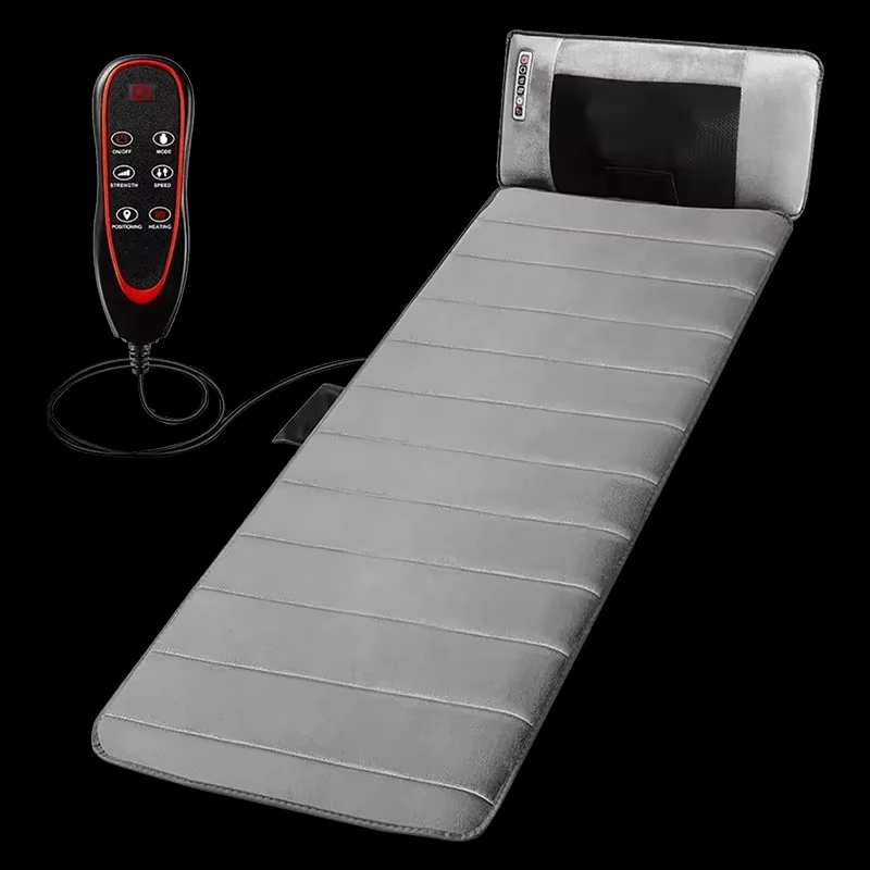 Electric Full Body Massage Mattress With Rolling Neck Back Shiatsu Pillow Massage Mattress for Sofa
Electric Full Body Massage Mattress With Rolling Neck Back Shiatsu Pillow Massage Mattress for Sofa
