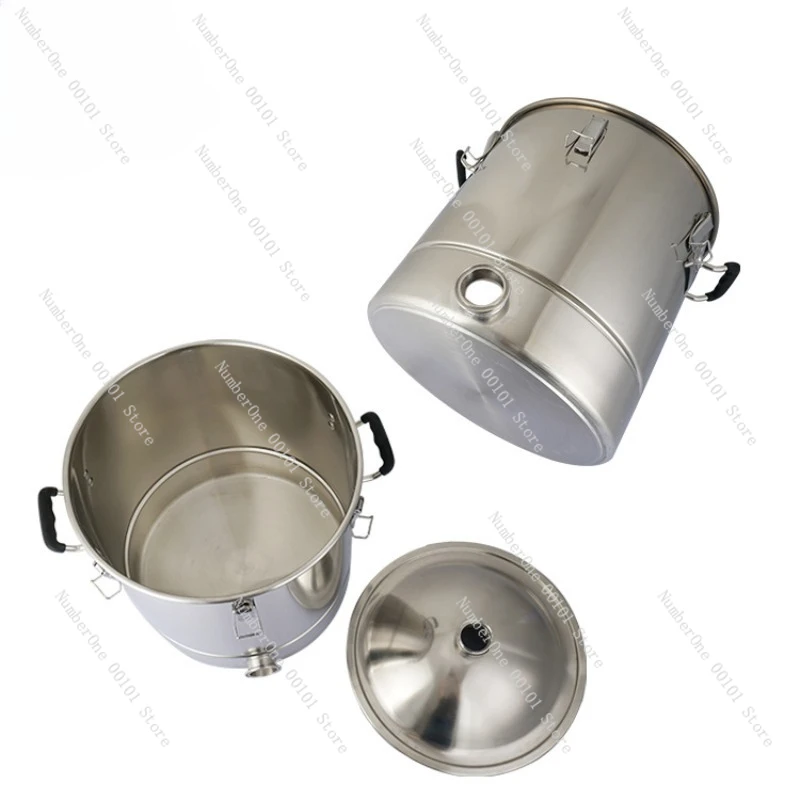 Stainless Steel Home Brewing Fermentation Barrel, Thickened Sealed Beer Brewing Tank with Spherical Lid Moisture-Proof Design
Stainless Steel Home Brewing Fermentation Barrel, Thickened Sealed Beer Brewing Tank with Spherical Lid Moisture-Proof Design