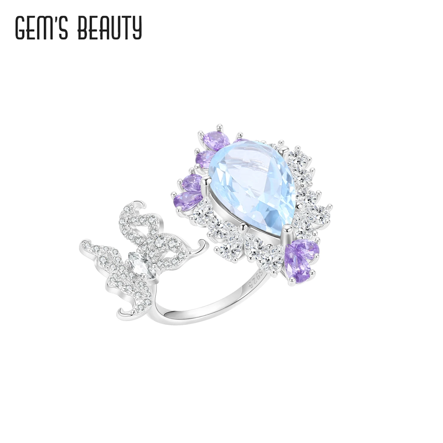 GEM‘S BEAUTY 925 Sterling Silver Droplet Amethyst Ring 2023 New Boutique Jewelry Ring Women's Adjustable Ring Gem Ring Jewelry
GEM‘S BEAUTY 925 Sterling Silver Droplet Amethyst Ring 2023 New Boutique Jewelry Ring Women's Adjustable Ring Gem Ring Jewelry