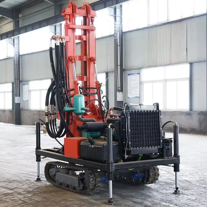Customized Hot Selling SM200 Crawler Water Well Drilling Rig Fast Drilling Speed Suitable For All Terrains Drilling Machine
Customized Hot Selling SM200 Crawler Water Well Drilling Rig Fast Drilling Speed Suitable For All Terrains Drilling Machine