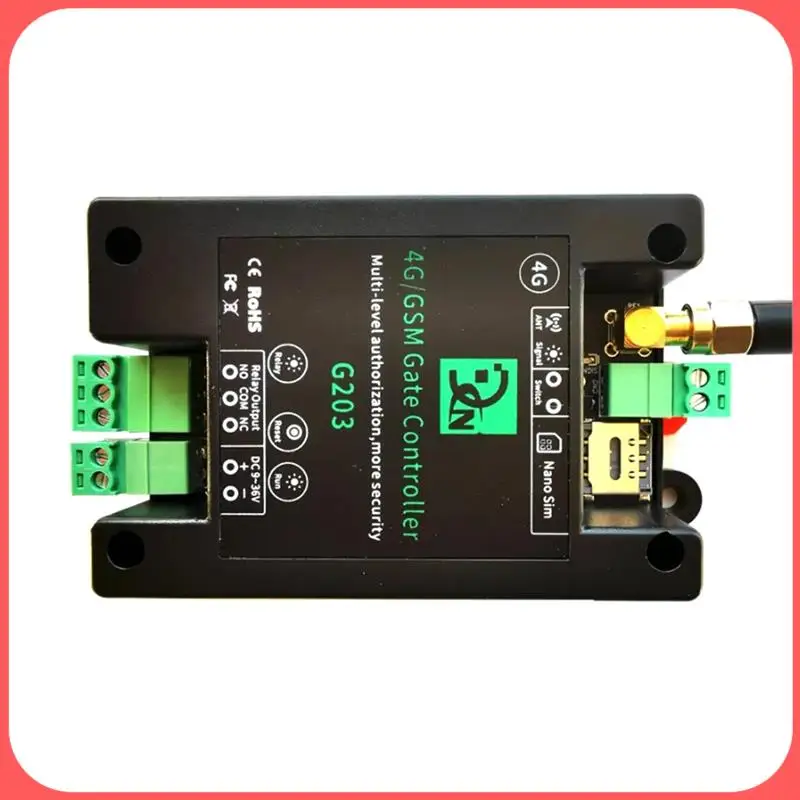 AA89-GSM 4G LTE Access Controller SMS APP Remote Control On/Off Relay Switch For Automatic Sliding Swing Door Opener
AA89-GSM 4G LTE Access Controller SMS APP Remote Control On/Off Relay Switch For Automatic Sliding Swing Door Opener