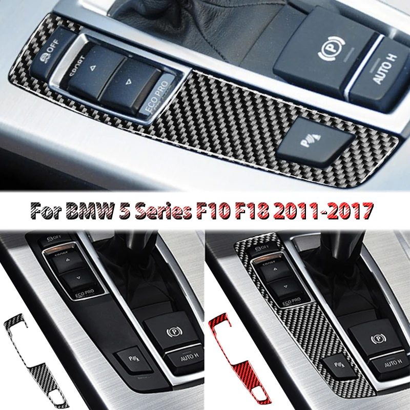 For BMW 5 Series F10 F18 2011-2017 Car Accessories Carbon Fiber Interior Car Gear Shift Panel Buttons Trim Frame Cover Stickers
For BMW 5 Series F10 F18 2011-2017 Car Accessories Carbon Fiber Interior Car Gear Shift Panel Buttons Trim Frame Cover Stickers