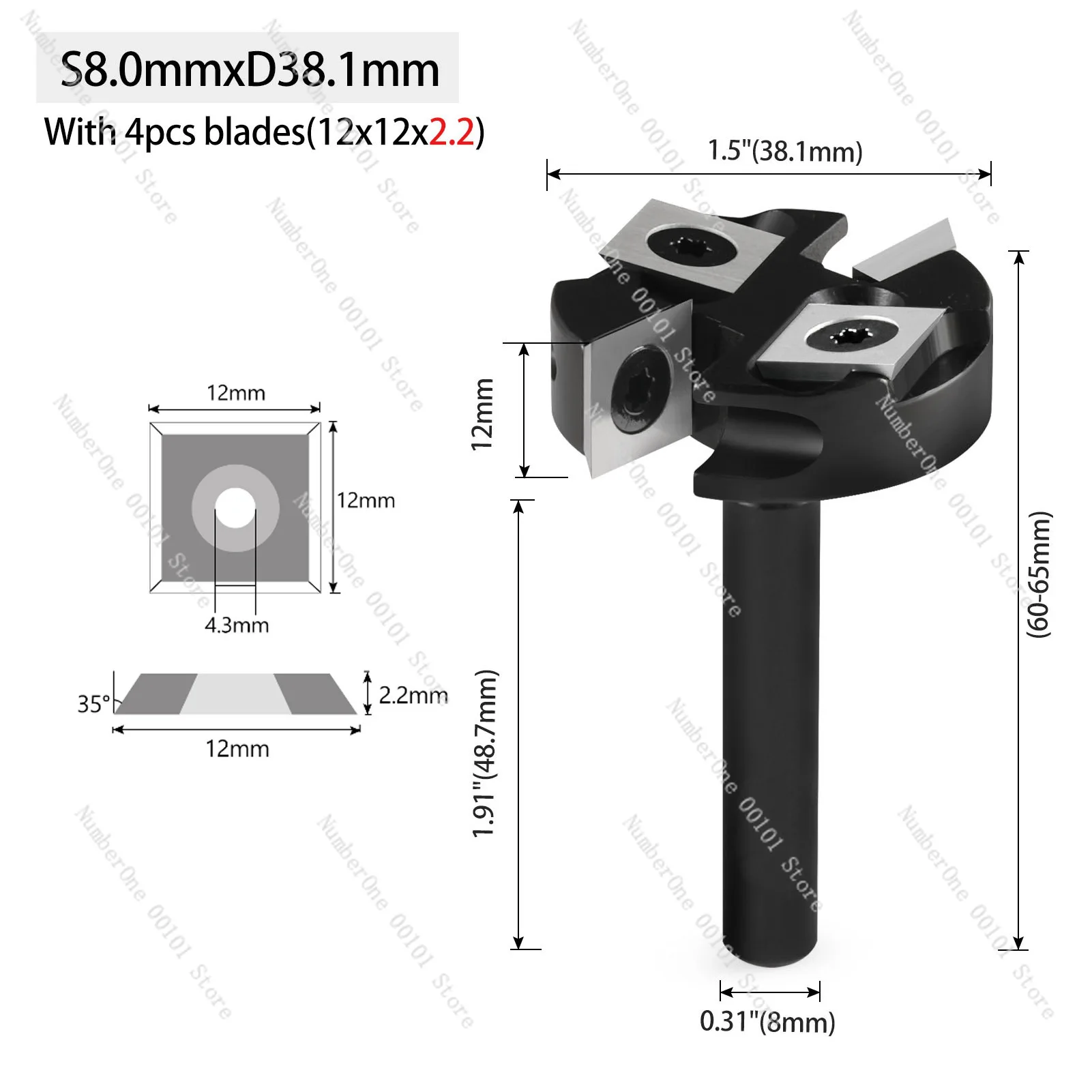 6.35/8/12/12.7mm Four-Blade Detachable T-Type Board Cutter Slotting Cutter Bottom Cleaning Cutter
6.35/8/12/12.7mm Four-Blade Detachable T-Type Board Cutter Slotting Cutter Bottom Cleaning Cutter