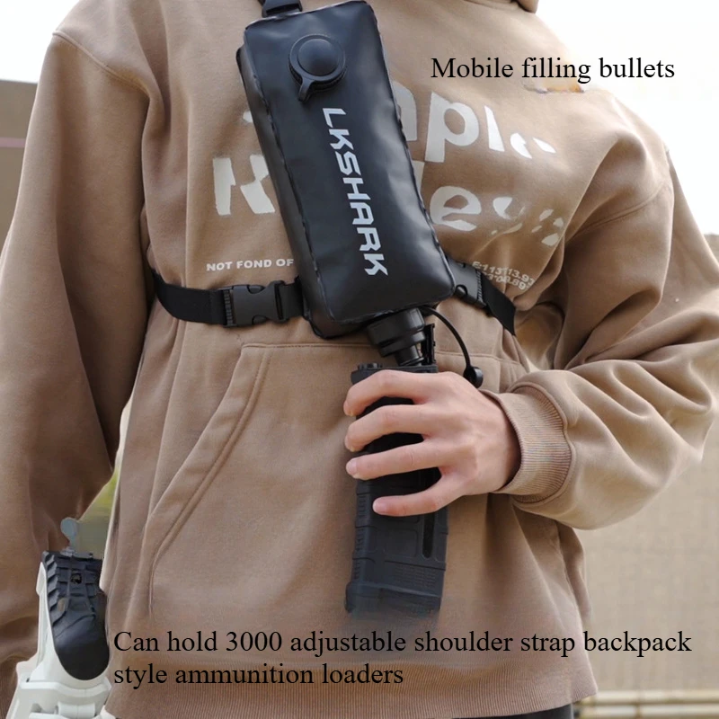 SBL-13 Adjustable Strap Backpack Loader Can Hold Approximately 3000 Pieces
SBL-13 Adjustable Strap Backpack Loader Can Hold Approximately 3000 Pieces