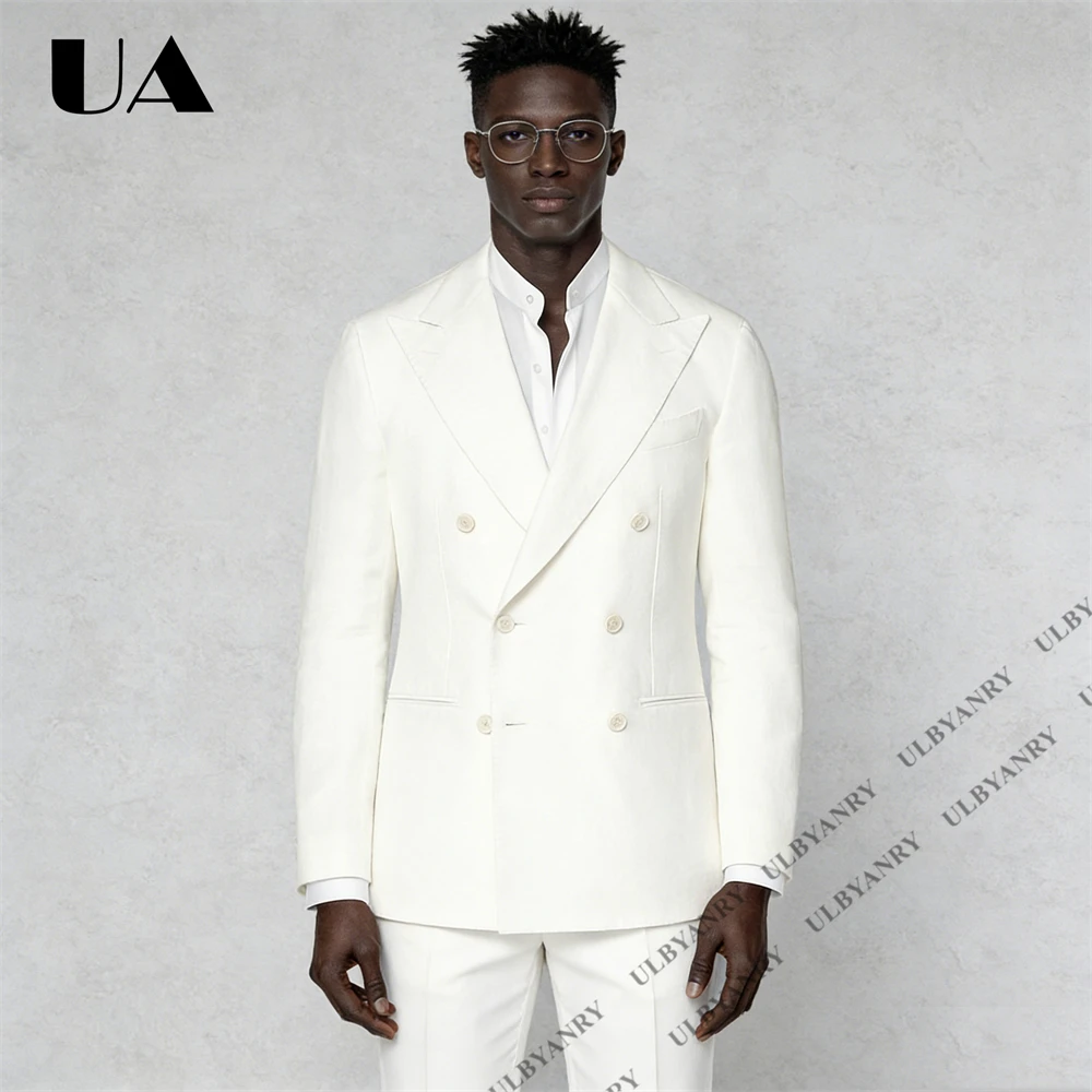 ULBYANRY Bespoke Men’s Evening Suit Set Peak Lapel & Gold Buttons Elegant Gala Dinner Outfit for Red Carpet Anniversary Classic
ULBYANRY Bespoke Men’s Evening Suit Set Peak Lapel & Gold Buttons Elegant Gala Dinner Outfit for Red Carpet Anniversary Classic