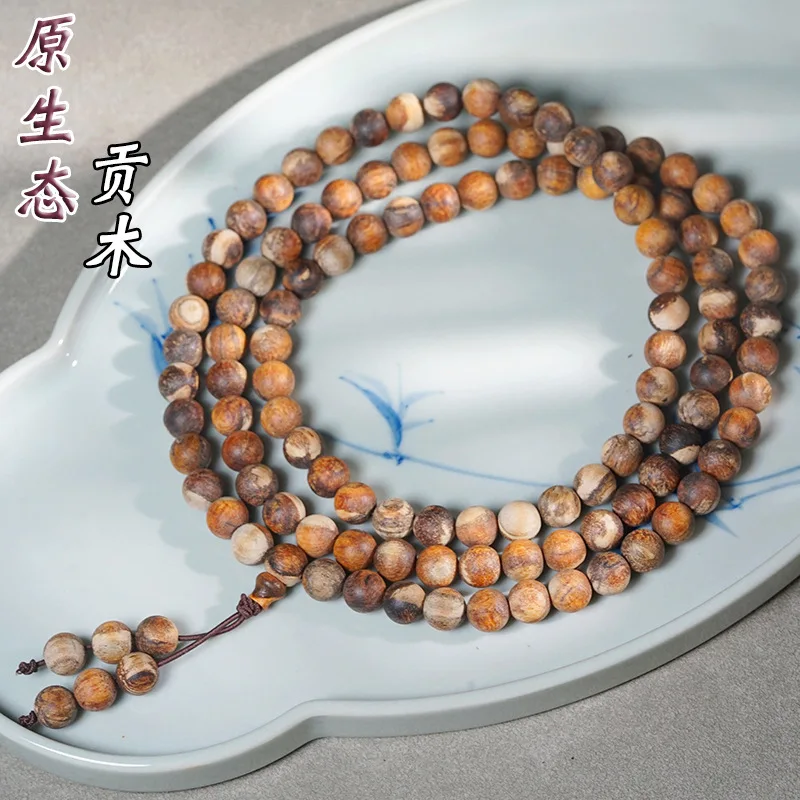 Original Ecological Tribute Buddha Bead Bracelet Cultural Prayer Beads Natural Wood String Unpainted Wax Free Handle Plate Wood
Original Ecological Tribute Buddha Bead Bracelet Cultural Prayer Beads Natural Wood String Unpainted Wax Free Handle Plate Wood
