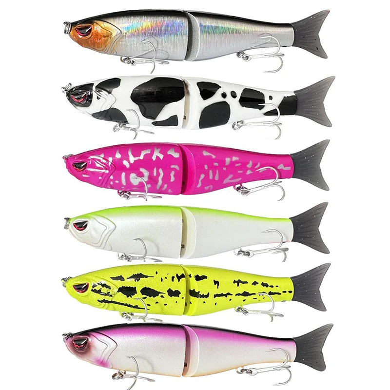 17.5CM 63g 2 Sections Glide Rattled Soft Tail Swimbait Large Saltwater Fresh Water Fishtail Hard Swimbait Fishing Lures Bait
17.5CM 63g 2 Sections Glide Rattled Soft Tail Swimbait Large Saltwater Fresh Water Fishtail Hard Swimbait Fishing Lures Bait