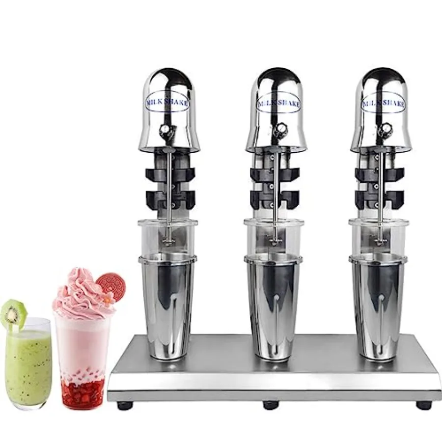 Коммерческий электрический прибор для приготовления молочных коктейлей, 110 В, 18000 об/мин, миксер с 3 головками, нержавеющая сталь, 6 чашек 800 мл, 2 регулируемые скорости f
Коммерческий электрический прибор для приготовления молочных коктейлей, 110 В, 18000 об/мин, миксер с 3 головками, нержавеющая сталь, 6 чашек 800 мл, 2 регулируемые скорости f