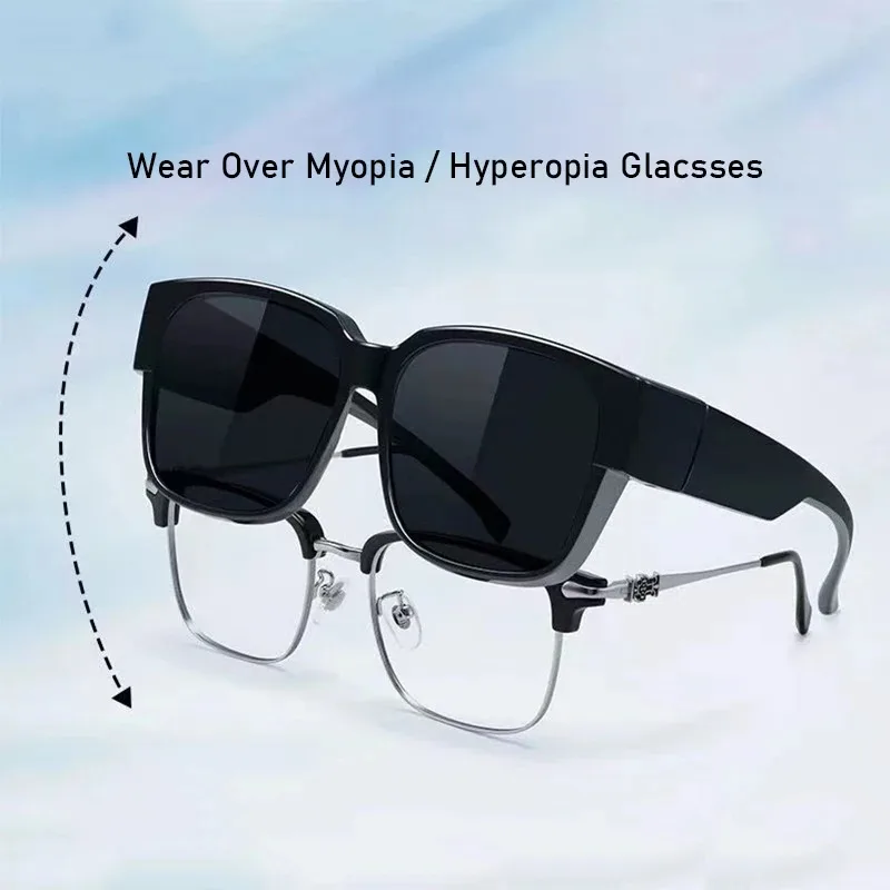 New Men Women Cycling Sunglasses Wear Over Myopia Prescription Glasses Vintage Men Travel Night Vision Driving Goggles UV400
New Men Women Cycling Sunglasses Wear Over Myopia Prescription Glasses Vintage Men Travel Night Vision Driving Goggles UV400