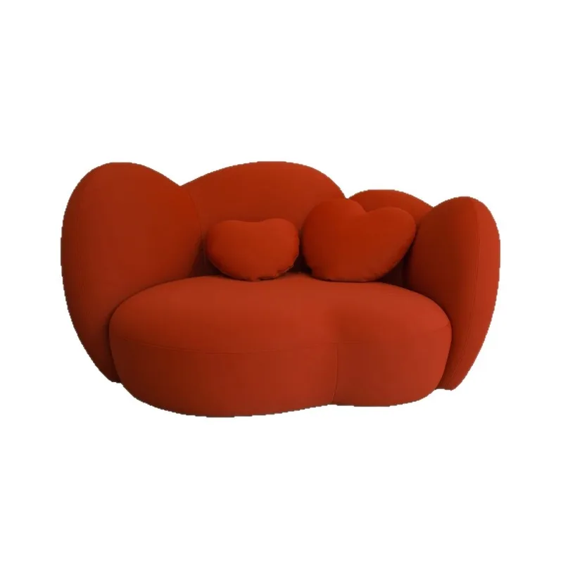 Sofa versatile special-shaped curved double sofa balcony heart-shaped sofa chair
Sofa versatile special-shaped curved double sofa balcony heart-shaped sofa chair