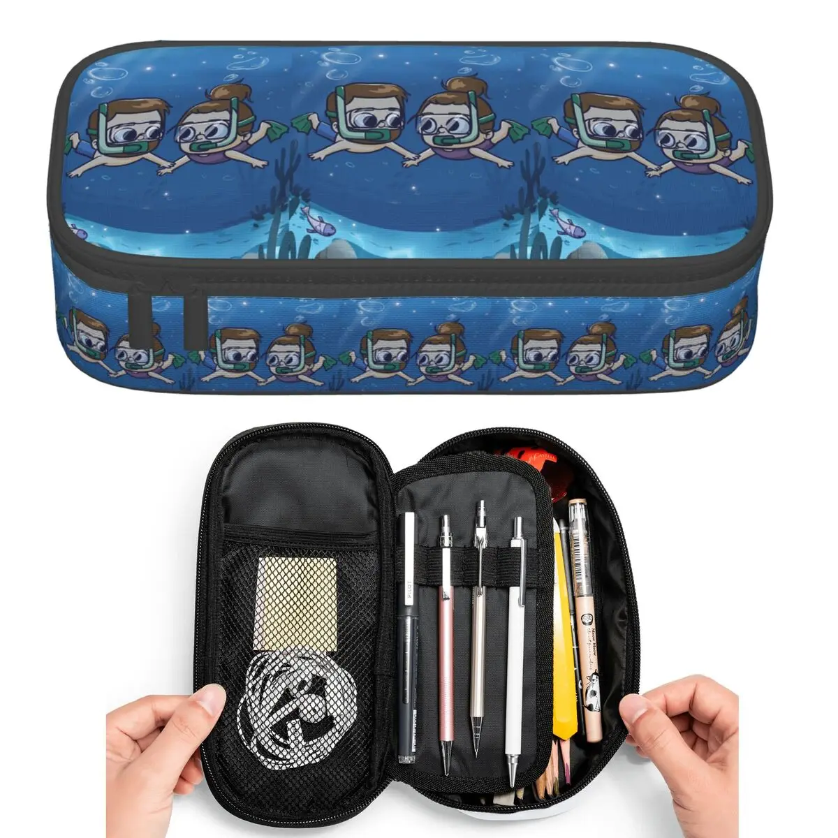 Under Water Couple - Pibubear Pencil Cases for Student Pen Box Pencil Bag Large Storage Pencil Pouch Pen Holder
Under Water Couple - Pibubear Pencil Cases for Student Pen Box Pencil Bag Large Storage Pencil Pouch Pen Holder