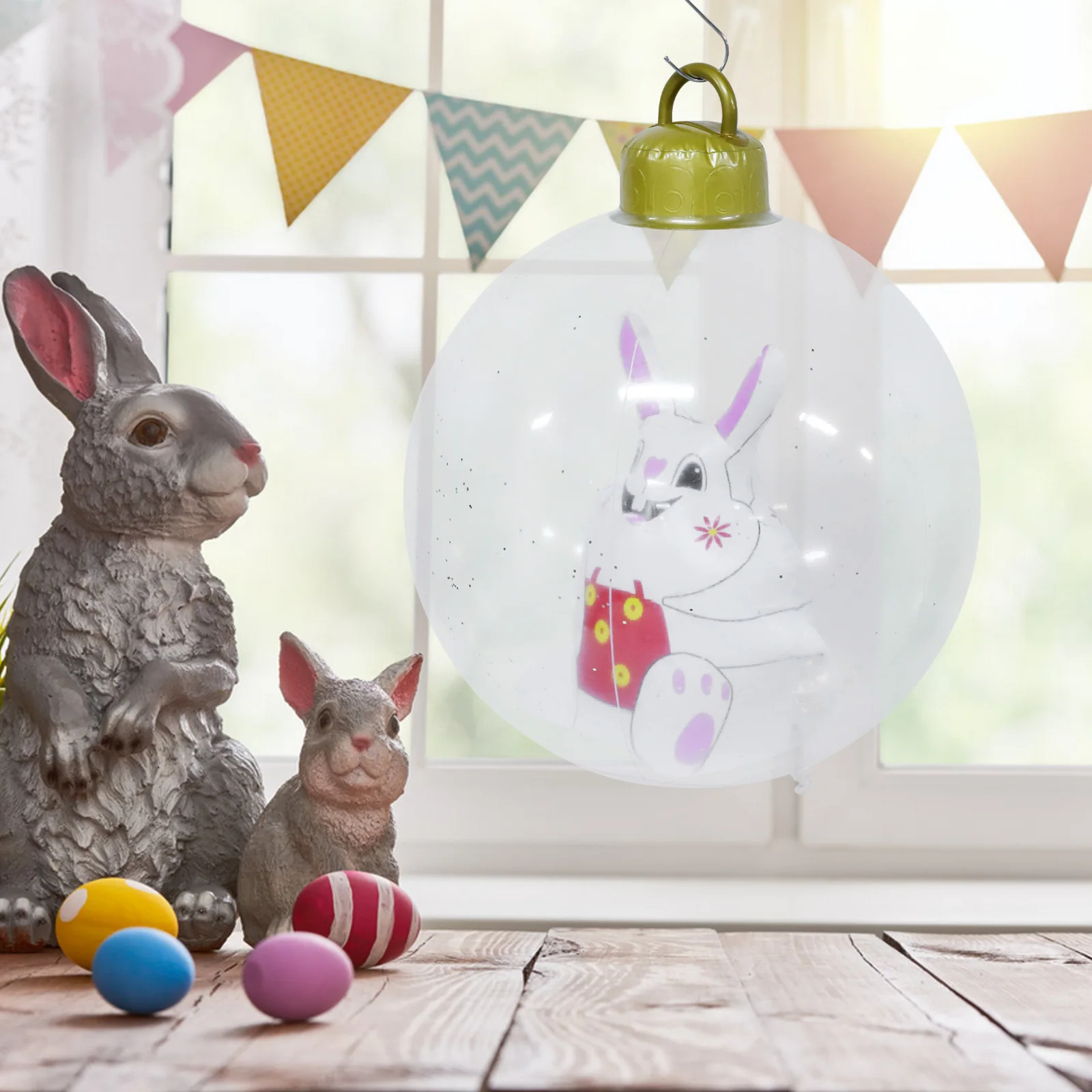 Inflatable Rabbit Ball Easter Outdoor Decorations Bunny Pvc Ornament Vacation Blow Ups for outside
Inflatable Rabbit Ball Easter Outdoor Decorations Bunny Pvc Ornament Vacation Blow Ups for outside