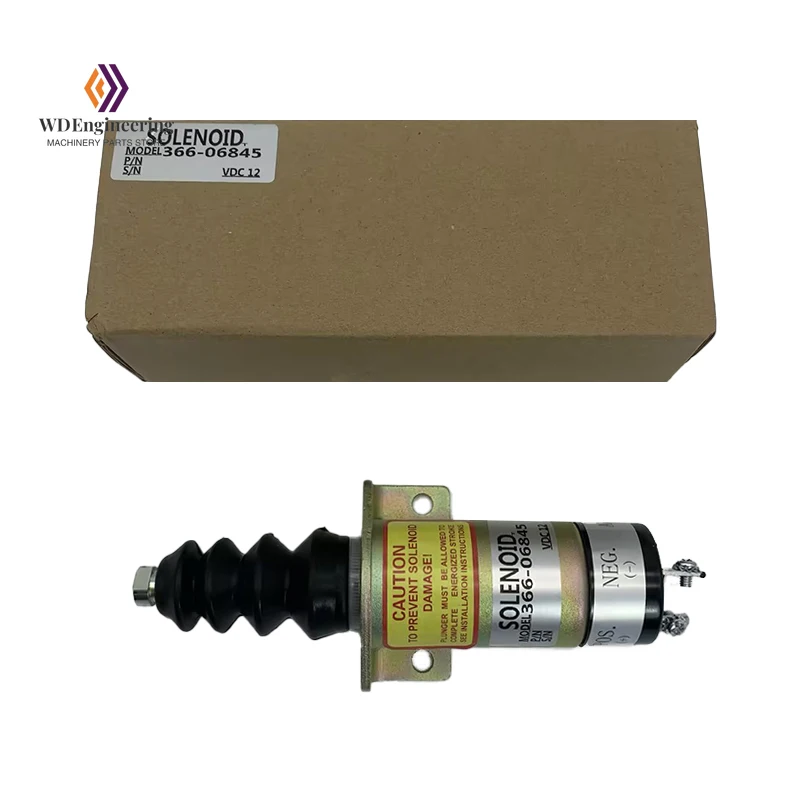 12VShut Off Stop Solenoid 366-06845 For Lister Petter LPW LPWS LPWT CAT
12VShut Off Stop Solenoid 366-06845 For Lister Petter LPW LPWS LPWT CAT