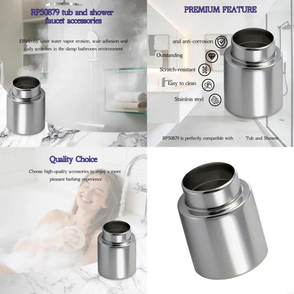 Valves Stem Sleeve Water Faucet Accessories RP50879 for Bath Shower Fixture M4YD
Valves Stem Sleeve Water Faucet Accessories RP50879 for Bath Shower Fixture M4YD