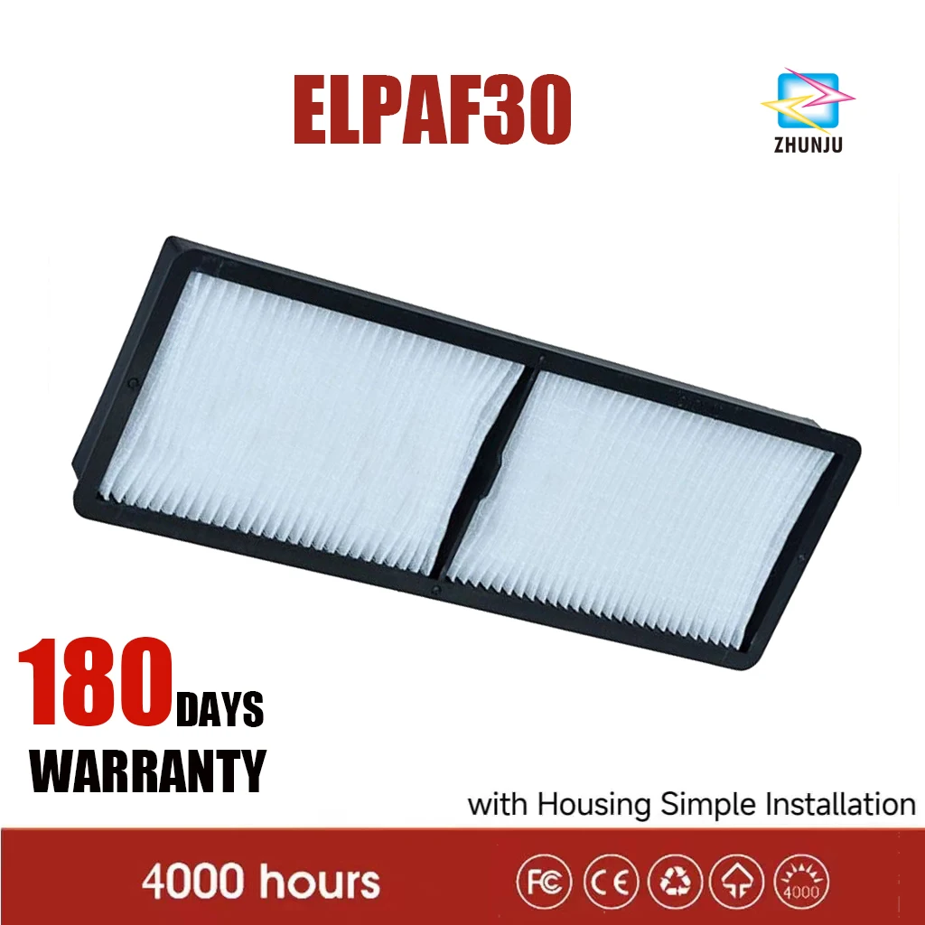 Воздушный фильтр для проектора ELPAF30, подходит для EPSON V13H134A30 EB-D6250 EB-G7000W/NL EB-G7100
Воздушный фильтр для проектора ELPAF30, подходит для EPSON V13H134A30 EB-D6250 EB-G7000W/NL EB-G7100